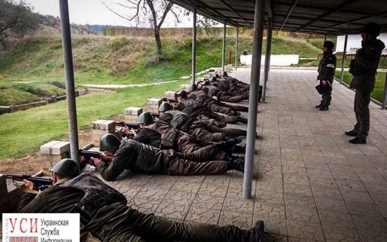 В Одессе прошли первые боевые стрельбы для новобранцев (фото) «фото»