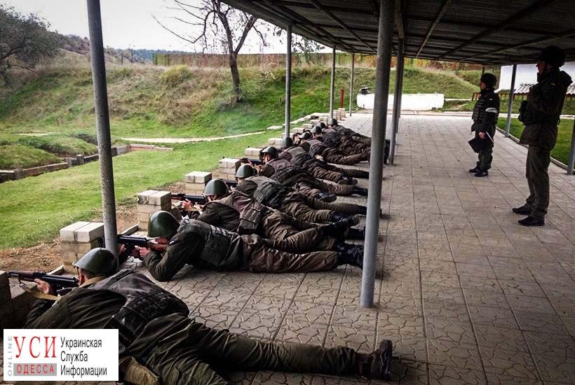 В Одессе прошли первые боевые стрельбы для новобранцев (фото) «фото»