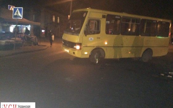 В центре города маршрутка сбила пешехода (фото) «фото»