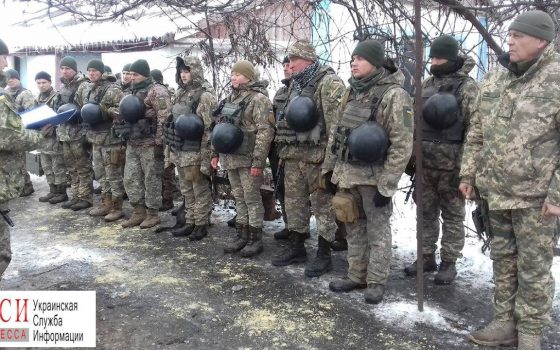 Бойцы одесской 28-й мехбригады на передовой получили награды от министра обороны (фото) «фото»