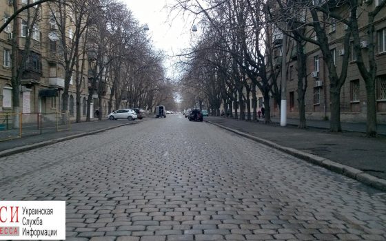 Одесса: на Спиридоновской готовятся реконструировать тротуары «фото»