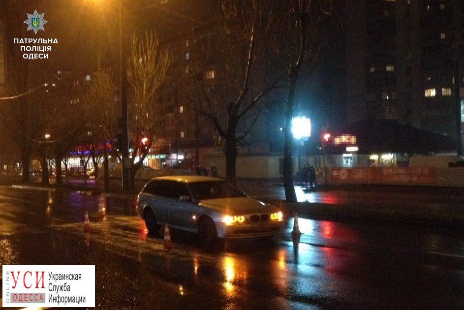 Иномарка сбила пешехода на поселке Котовского (фото) «фото»