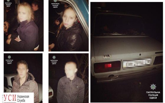 Романтика: в Одессе задержали пьяную компанию на угнанных “Жигулях” (фото) «фото»