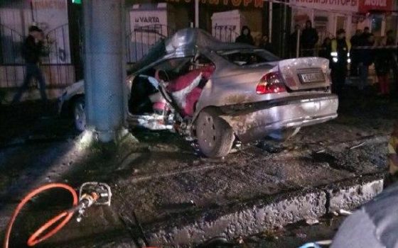 Девушка погибла в ночном ДТП на Таирова (фото, видео) «фото»