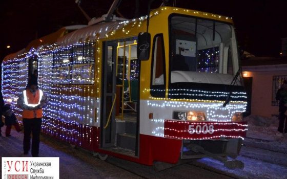 По Одессе проедутся праздничные трамваи и троллейбусы всех поколений «фото»