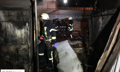 В строительном вагончике в Аркадии сгорел мужчина «фото»