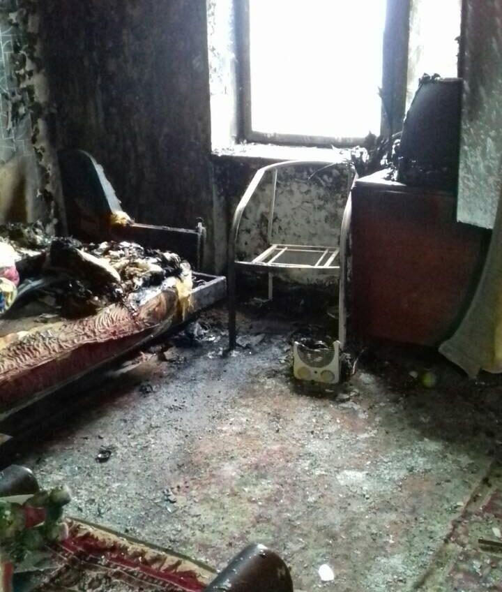 Пожар в девятиэтажке на поселке Котовского: есть жертвы (фото) «фото»