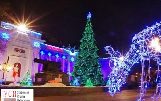 В Новый год на Думской будет концерт и дегустация шоколадного торта “Время Одессы” «фото»