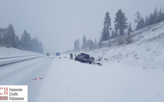 Послезавтра на дорогах области ожидается гололед и метель «фото»