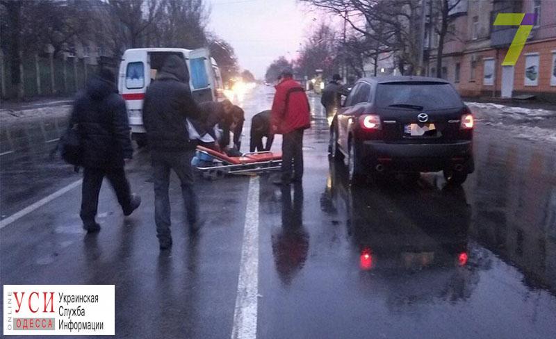 В Одессе утром сбили пешехода (фото, видео) «фото»