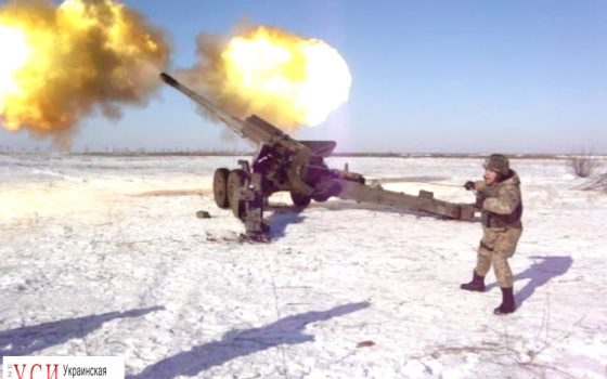 Песнь льда и пламени: как одесские артиллеристы стреляли на учениях (фото) «фото»