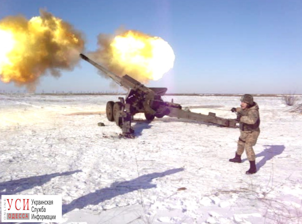 Песнь льда и пламени: как одесские артиллеристы стреляли на учениях (фото) «фото»