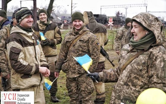 Бойцы одесской мехбригады возвращаются с фронта – началась ротация (фото) «фото»