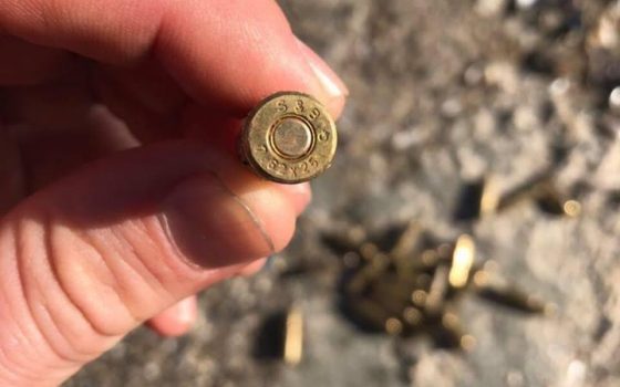 На одесском пляже нашли закопанный в песок самодельный пистолет и патроны (фото) «фото»