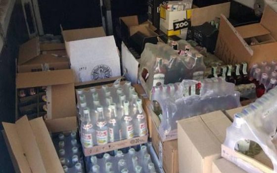 Полицейские изъяли тонну поддельного алкоголя в Одессе (фото) «фото»