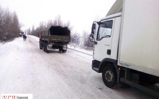 Непогода в Одесской области: на дорогах спасли 185 человек «фото»
