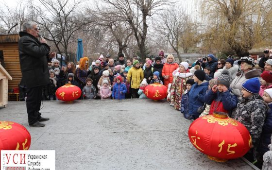 В Одесском зоопарке дети празднично встретили китайский Новый год (фото) «фото»