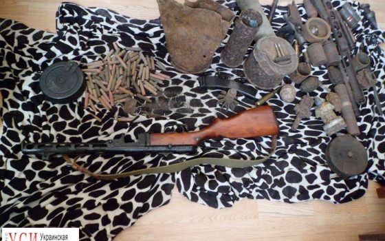 Местный житель нашел в лесу оружие и боеприпасы (фото) «фото»