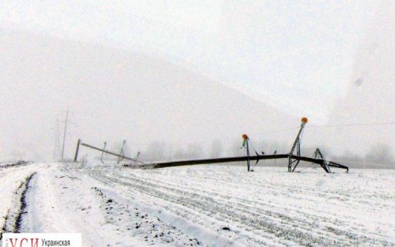 Январская непогода нанесла Одесской области значительный урон «фото»