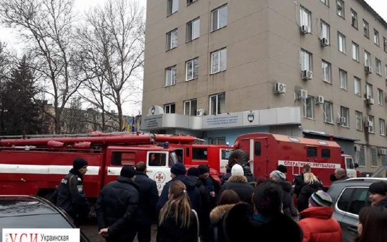 На Филатова горит управление полиции (фото) «фото»