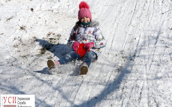 Зимние забавы: как маленькие одесситы встретили февральский мороз (фоторепортаж) «фото»