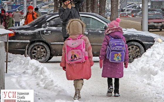 В Одессе на три дня закрыли сады и школы из-за непогоды «фото»