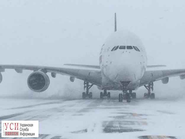 Одесский аэропорт отменил два рейса «фото»