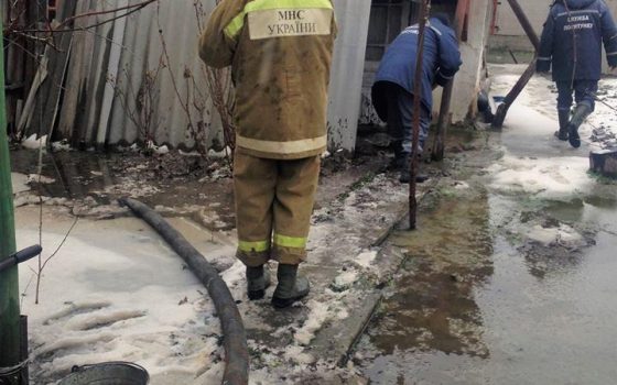 Вилково подтопило из-за повышения уровня Дуная (фото) «фото»