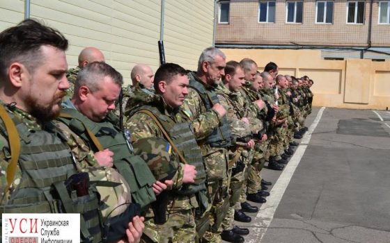 Бойцы одесского “Шторма” снова отправились на Донбас (фото) «фото»