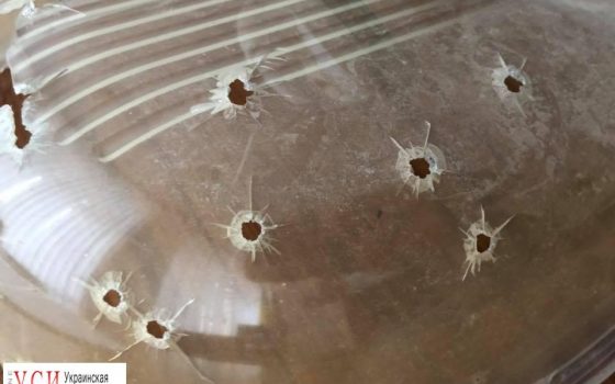 В Килие из пневматики расстреляли два десятка уличных фонарей (фото) «фото»