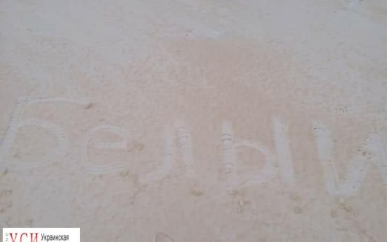 На юге Одесской области выпал желтый снег: экспертиза показала, что он не опасен «фото»