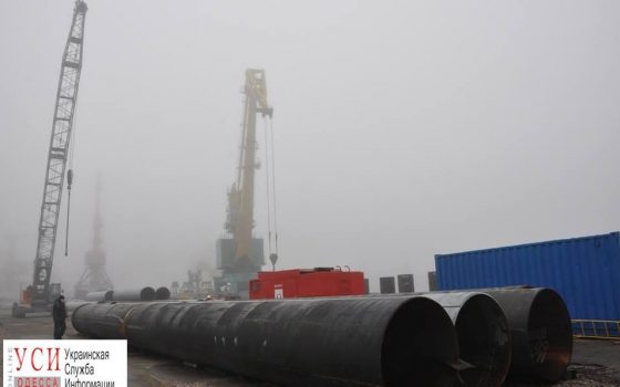 В Одесском порту начали реконструкцию причала №7 (фото) «фото»