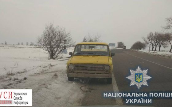 Угонщики в Одесской области не смогли сдать украденные “Жигули” на металлолом и бросили машину на обочине (фото) «фото»