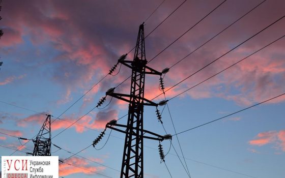 Центр Одессы остался без света из-за аварии на высоковольтной линии «фото»