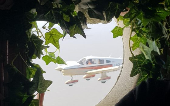 В Одессе впервые в Украине молодожены расписались в воздухе (фото) «фото»