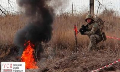 Воинская часть морпехов под Одессой отмечает вторую годовщину (фото) «фото»