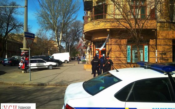 Ограбление инкассаторского авто: в центре Одессы прошли учения правоохранителей «фото»