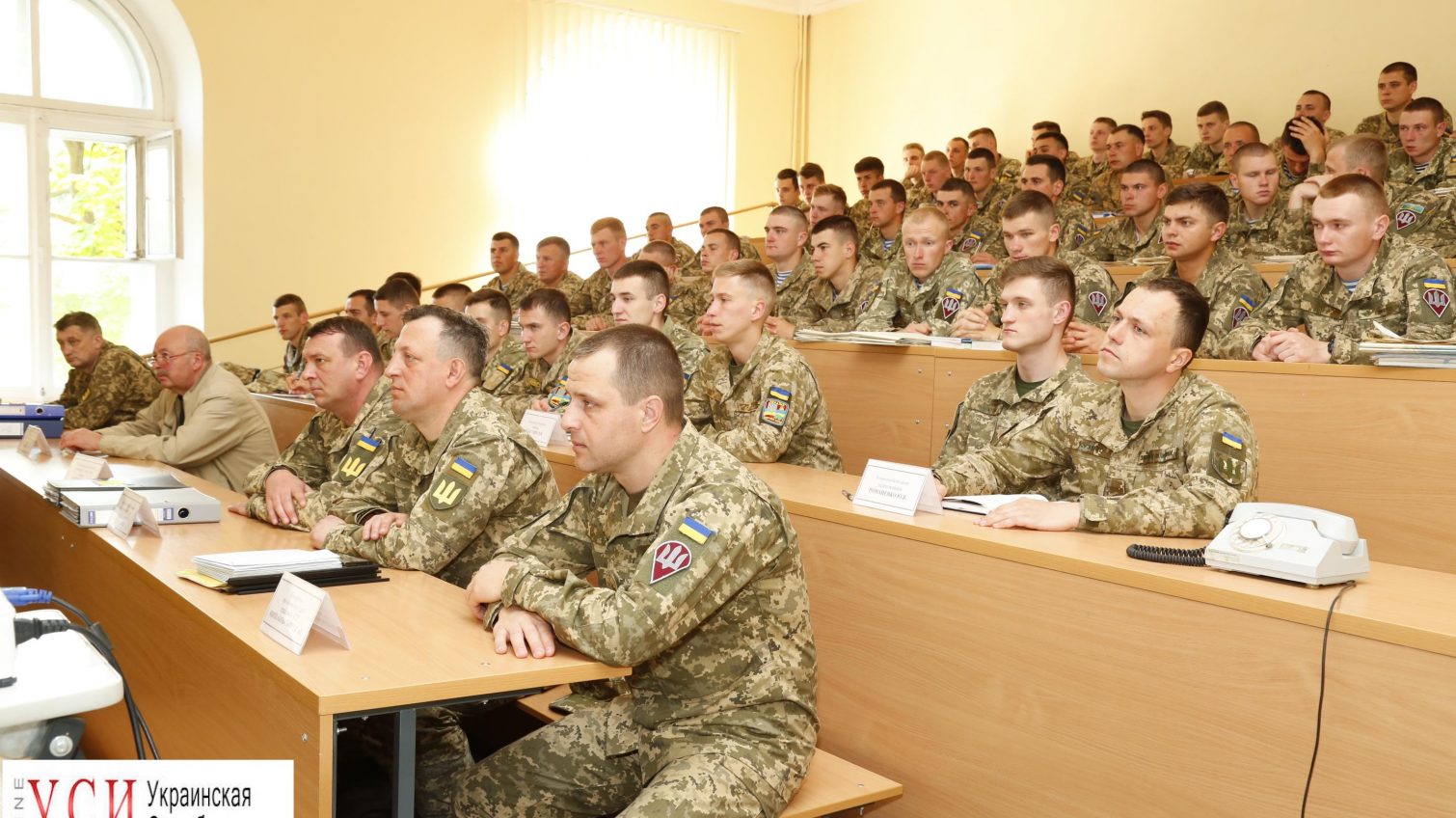 Курсанты Одесской военной академии приняли участие в штабных учениях по стандартам НАТО (фото) «фото»