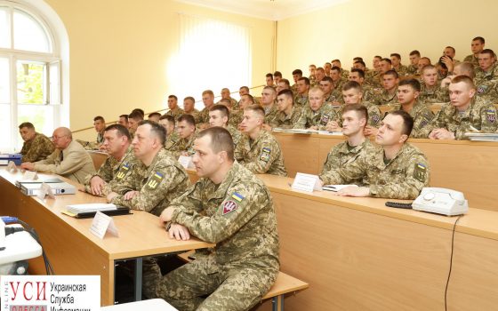 Курсанты Одесской военной академии приняли участие в штабных учениях по стандартам НАТО (фото) «фото»
