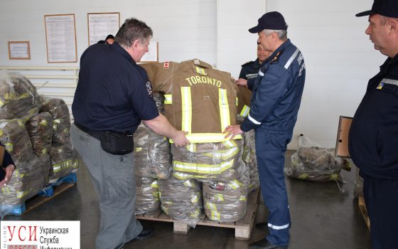 Канадские волонтеры передали новое снаряжение одесским спасателям (фото) «фото»