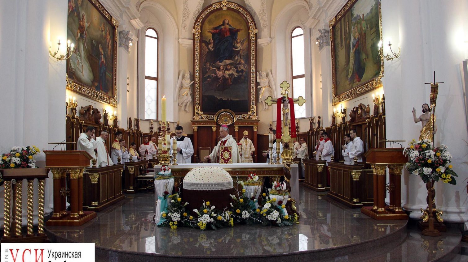Одесские католики и протестанты отметили светлый праздник Пасхи масштабным богослужением (фоторепортаж) «фото»