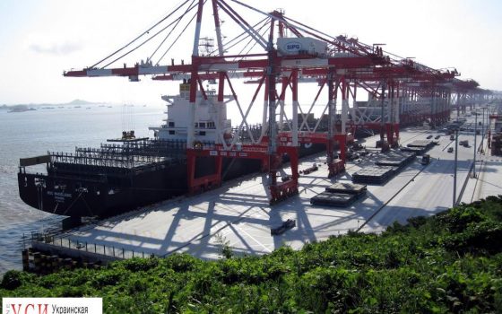 Из порта Черноморска отправили в Китай рекордную партию шрота «фото»