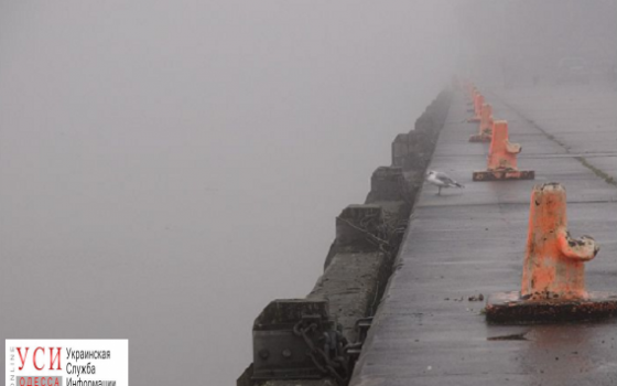Порты Одесской области третий день не могут работать из-за тумана «фото»