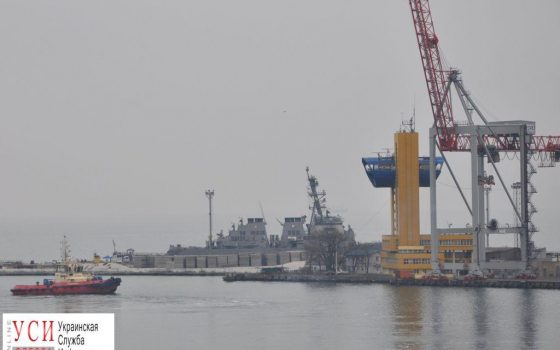 В Одесском порту из-за дождя ограничена работа «фото»
