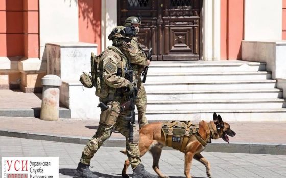 Спецназ СБУ вышел на патрулирование Одессы (фото) «фото»