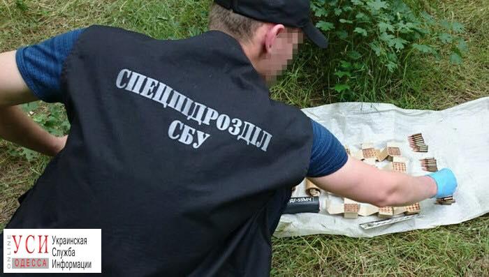 Под Одессой оперативники СБУ нашли тайники со взрывчаткой (фото) «фото»