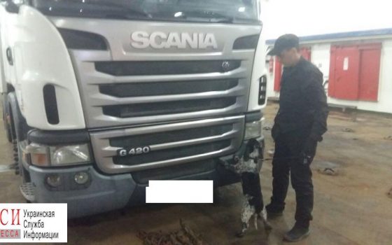 В порту Одесской области остановили угнанный в Турции автомобиль «фото»