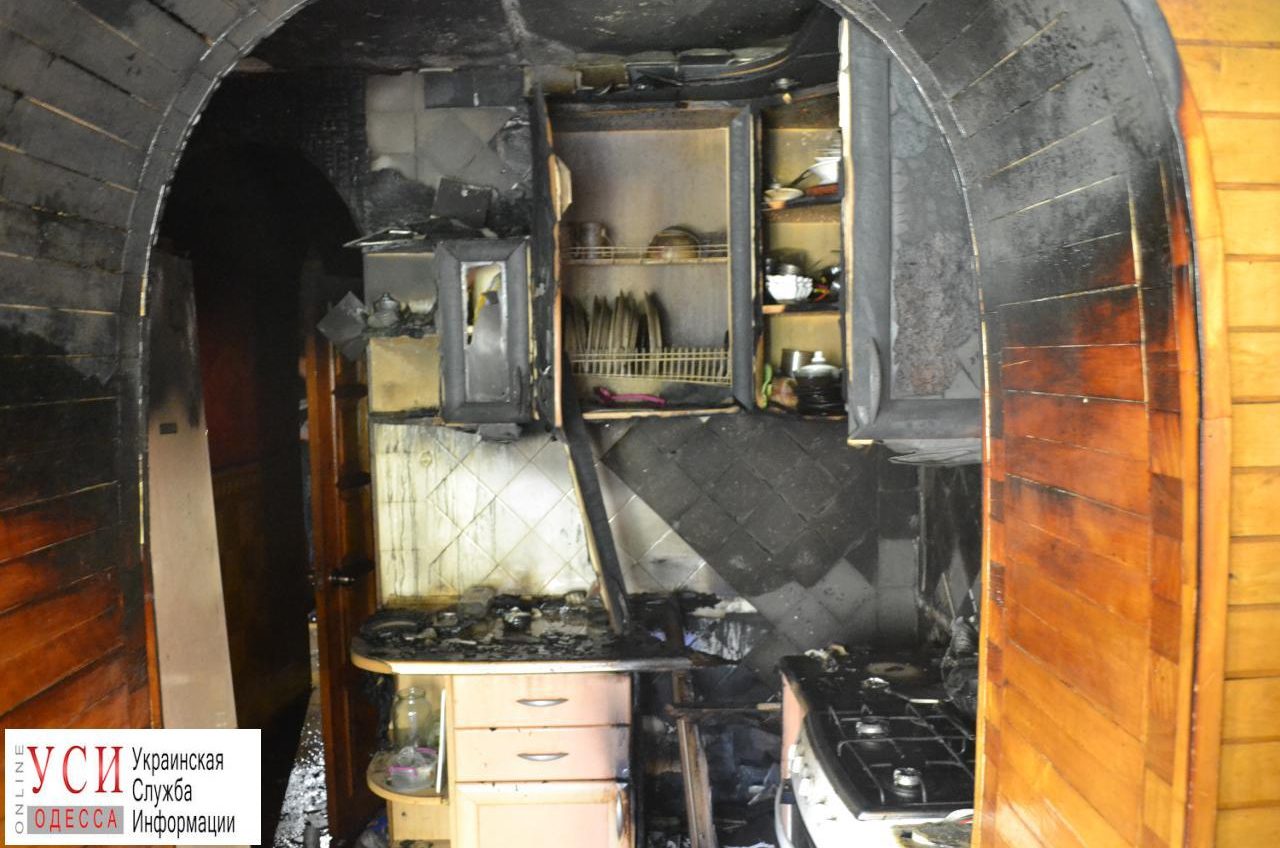 Пожар в одесской квартире: спасатели вынесли из огня мужчину без сознания (фото) «фото»