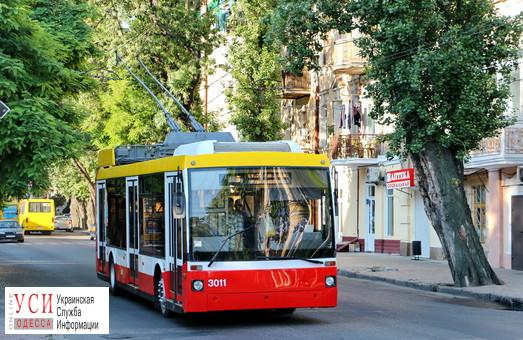 В Одессе из-за аварии на подстанции стали реже ходить троллейбусы «фото»
