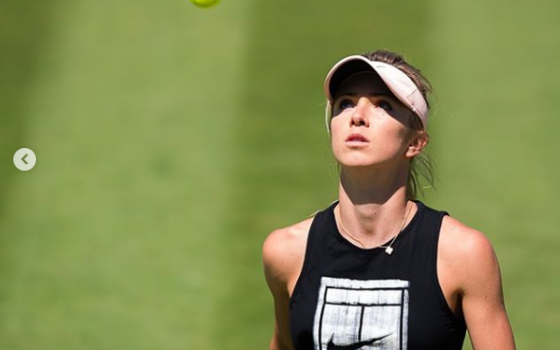 Свитолина начала готовиться к Wimbledon «фото»